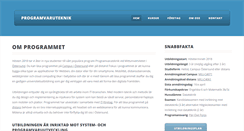 Desktop Screenshot of programvaruteknik.nu