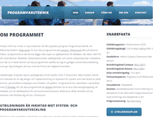 Tablet Screenshot of programvaruteknik.nu